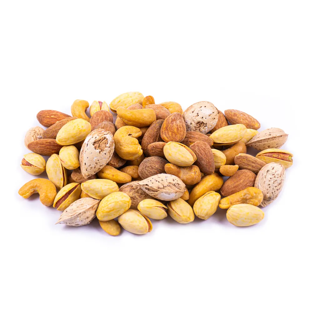 خرید آنلاین آجیل مخلوط چهار مغز تبریزی اقتصادی ارزان از بارجیل